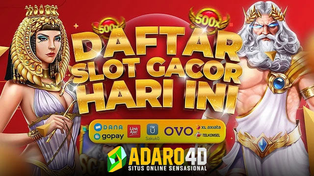 Adaro4d - Nomor #1 Permainan Situs Slot Menang Ratusan Juta Setiap Hari